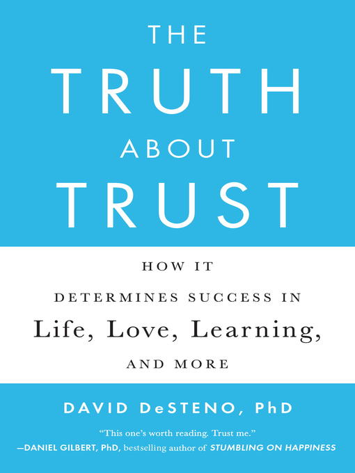 Cover image for The Truth About Trust